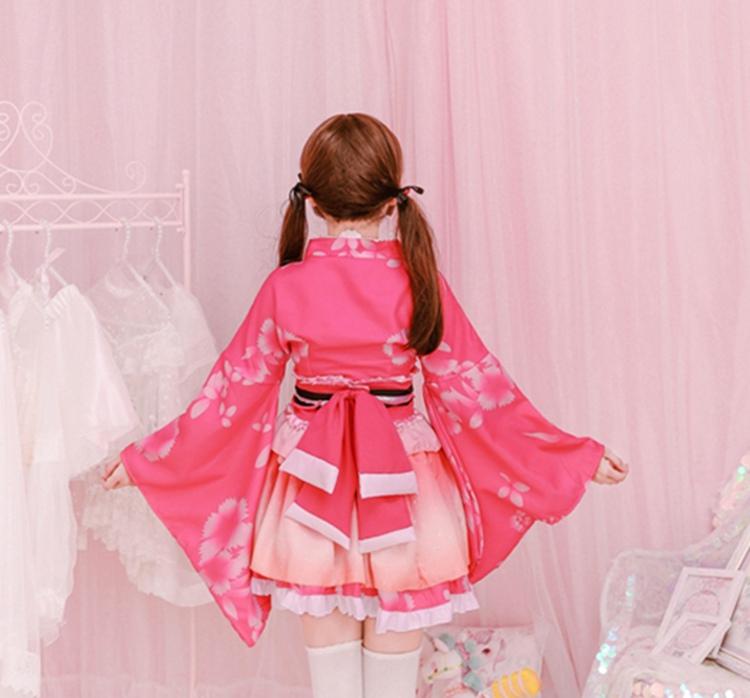 Love Live Nico Yazawa Kimono Anime Cosplay Costumes