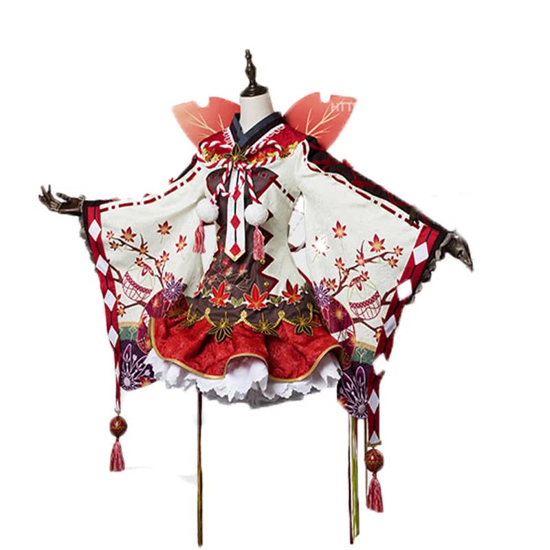 Love Live! Sunshine Aqours Kurosawa Dia Maple kimono Cosplay Costume