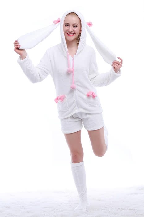Love Live! Yazawa Nico Rabbit Pajamas Cosplay Costumes