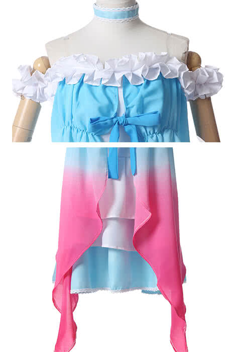 Love Live! Yume No Tobira Kotori Minami White Anime Coaplay Dress