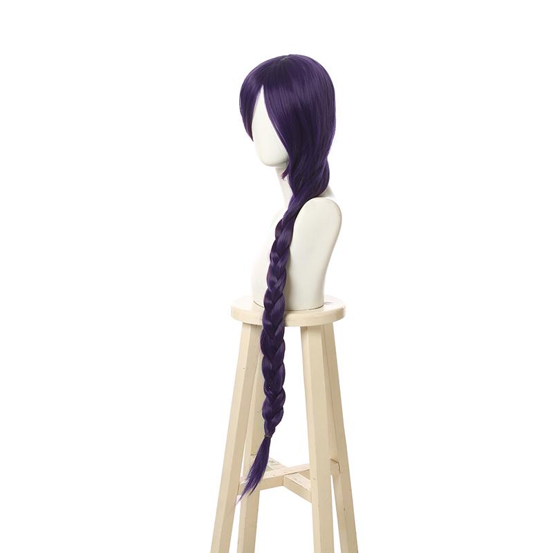 Lovelive! Nozomi Tojo Synthetic Hair Wigs Long Purple Curly Cosplay Party Wigs