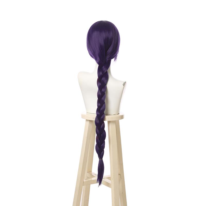Lovelive! Nozomi Tojo Synthetic Hair Wigs Long Purple Curly Cosplay Party Wigs