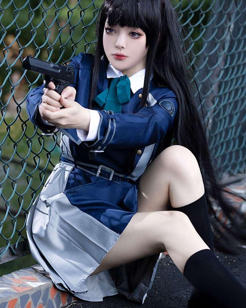 Lycoris Recoil Takina Inoue Cosplay Costume