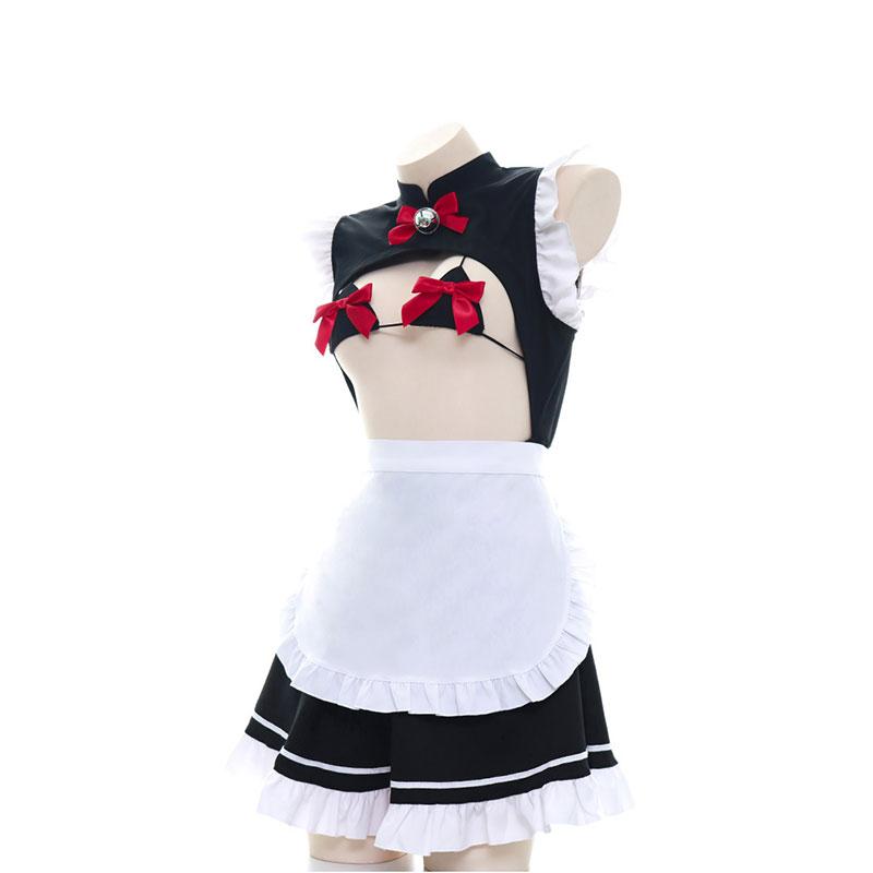 Maid Bow Cute Lingerie Cosplay Costume
