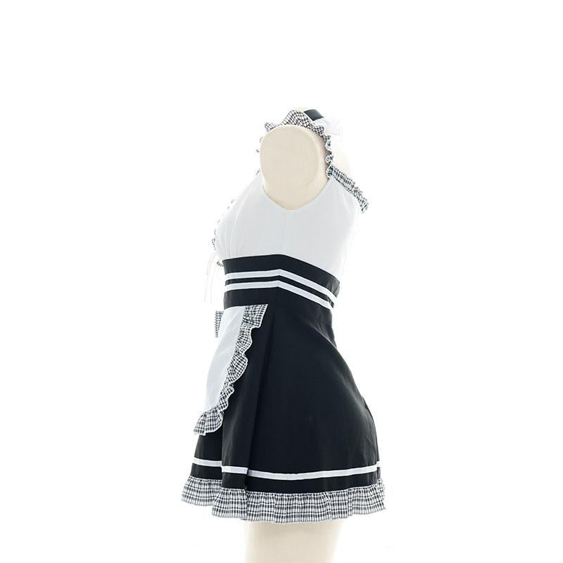 Maid Pierced Sexy Lingerie Cosplay Costume