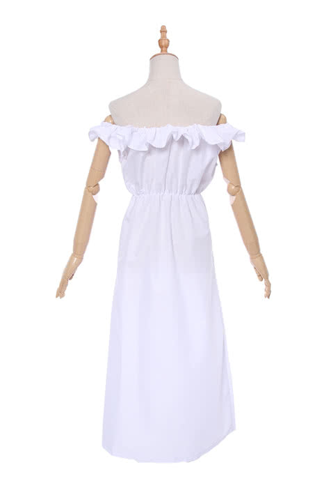 Fate/Grand Order Rider Marie Antoinette White Dress Cosplay Costumes