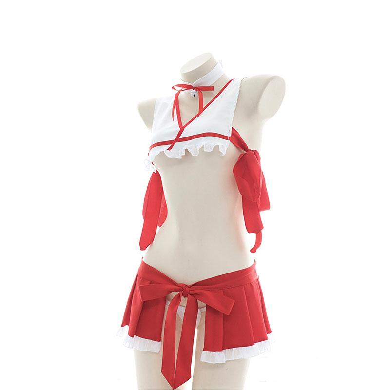 Miko Sexy Pajamas Lingerie Cosplay Costume