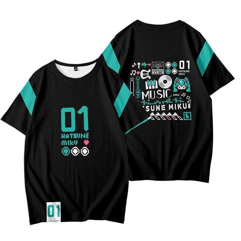 Miku Hatsune T-shirt Cosplay Costume