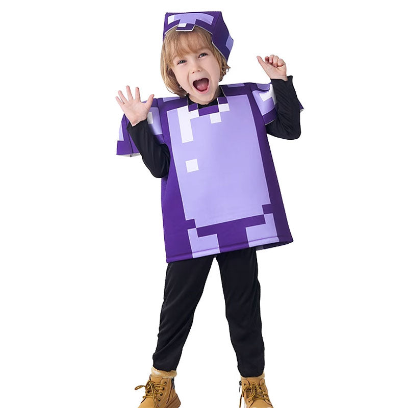 Minecraft Amethyst Equipment Cosplay Costume