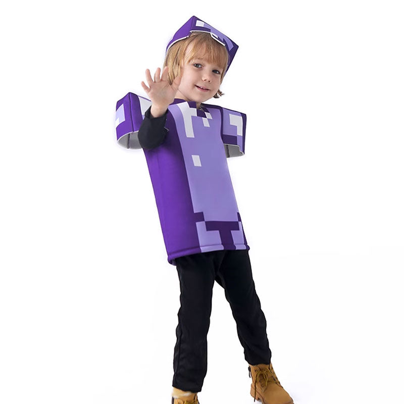 Minecraft Amethyst Equipment Cosplay Costume
