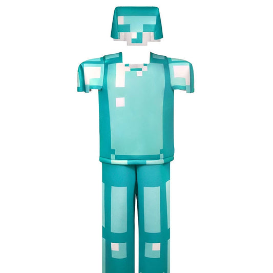 Minecraft Diamond Armor Cosplay Costume
