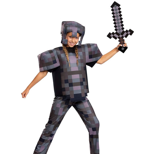 Minecraft Netherite Chestplate Cosplay Costume Halloween Costume