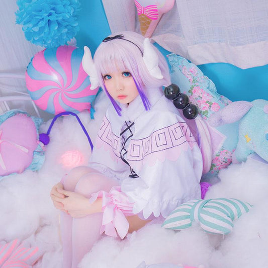 Miss Kobayashi's Dragon Maid Kanna Kobayashi Cosplay Costumes
