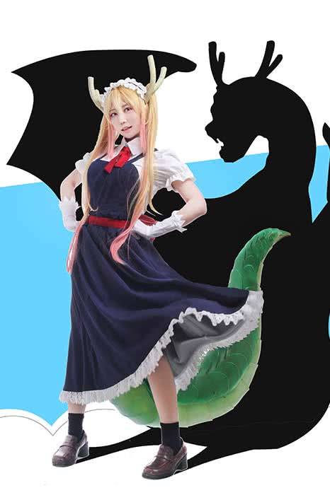 Miss Kobayashi's Dragon Maid Tohru Cosplay Costumes