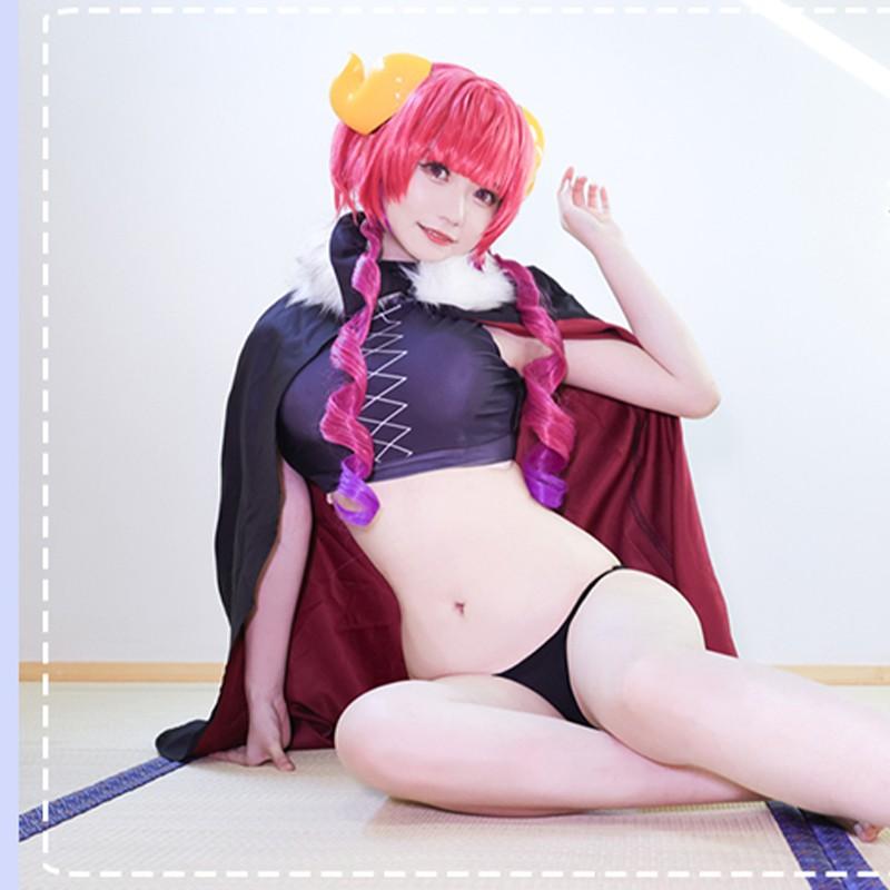 Miss Kobayashi's Dragon Maid ilulu Halloween Cosplay Costume