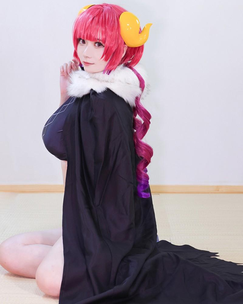Miss Kobayashi's Dragon Maid ilulu Halloween Cosplay Costume