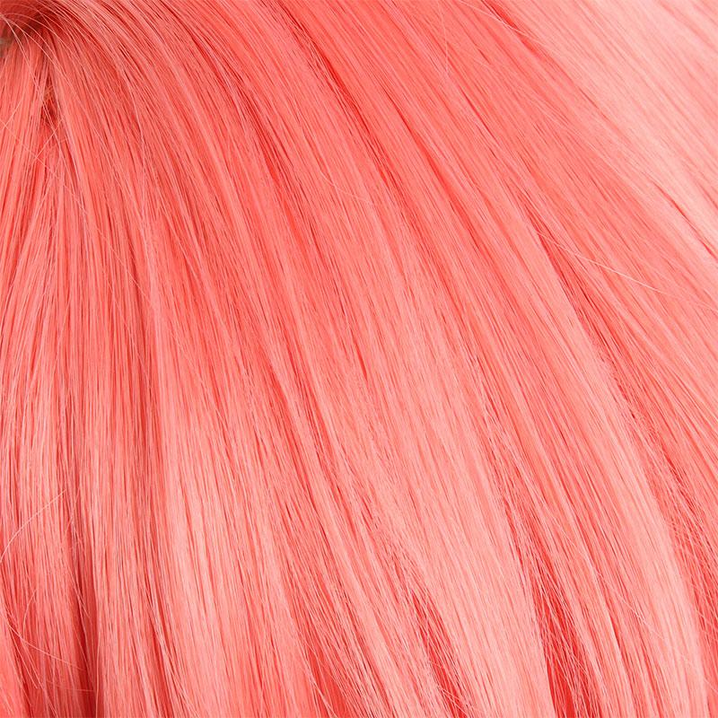 Miss Kobayashi's Dragon Maid ilulu Pink Mixed Color Cosplay Wigs