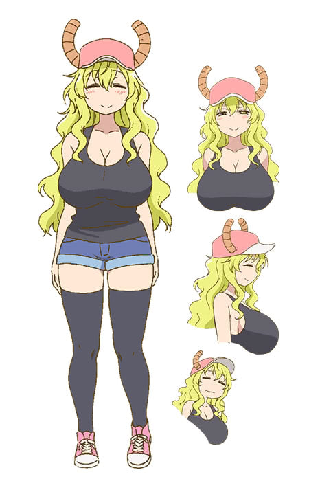 Miss Kobayashi's Dragon Maid Quetzalcoatl Lucoa Cosplay Costumes