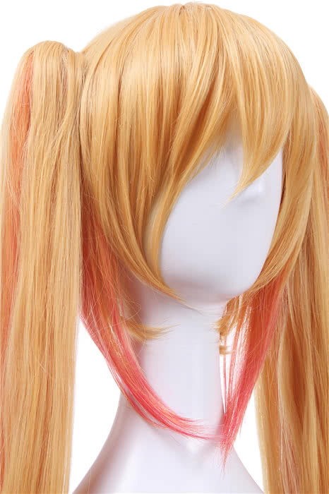 Miss Kobayashi's Dragon Maid Tohru Long Golden Cosplay Wigs