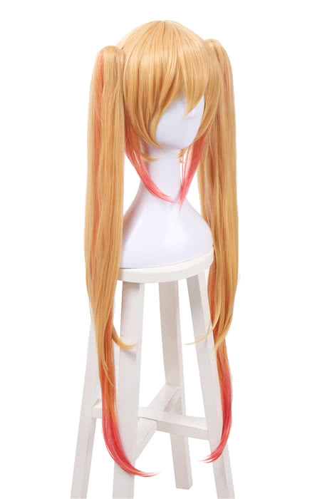 Miss Kobayashi's Dragon Maid Tohru Long Golden Cosplay Wigs