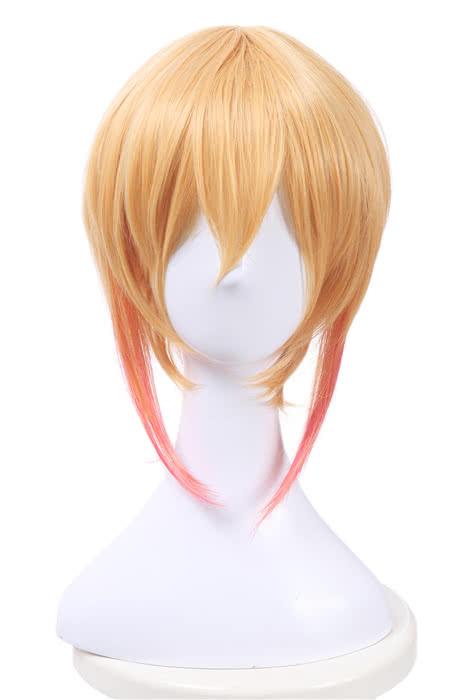 Miss Kobayashi's Dragon Maid Tohru Long Golden Cosplay Wigs