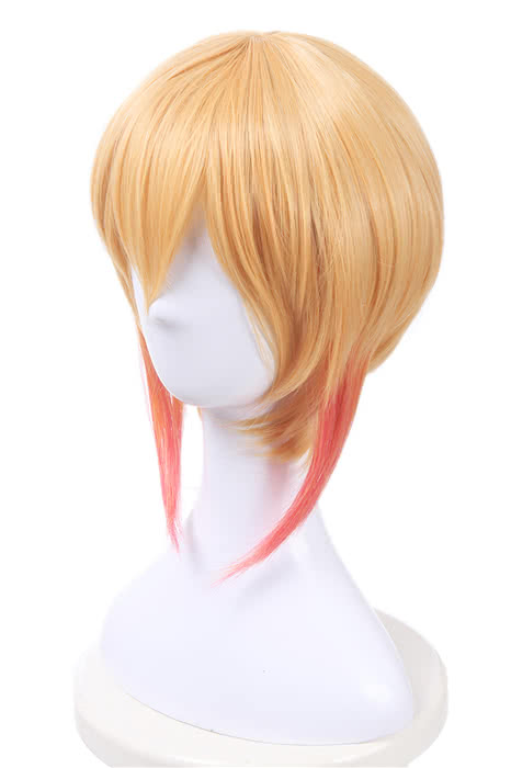 Miss Kobayashi's Dragon Maid Tohru Long Golden Cosplay Wigs