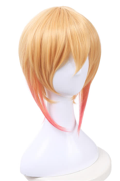 Miss Kobayashi's Dragon Maid Tohru Long Golden Cosplay Wigs