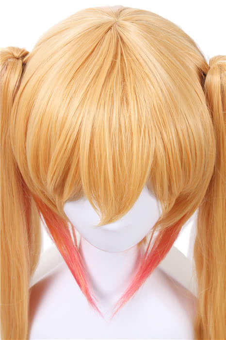Miss Kobayashi's Dragon Maid Tohru Long Golden Cosplay Wigs