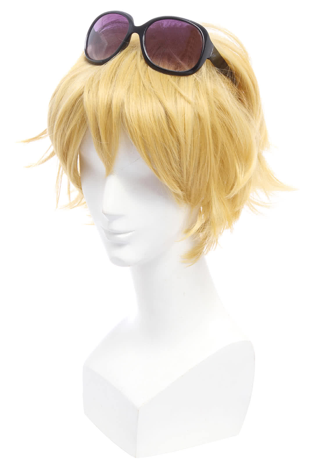 LOL Ezreal Short Golden Game Cosplay Wigs