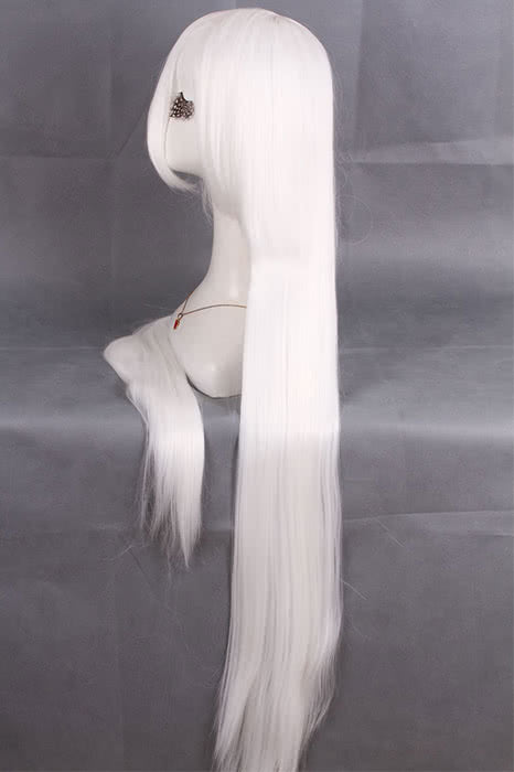 100cm long white cosplay wig Anime INUYASHA/Suigintou straight party full hair