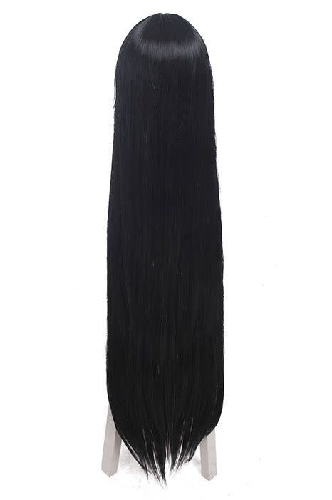 Hell Girl Ai Enma Long Black Straight Neat Bang Cosplay Wigs