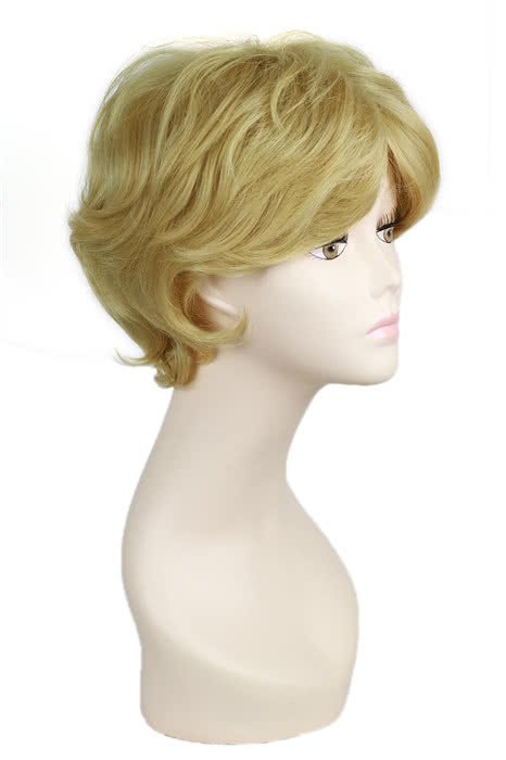 25cm Short Golden Sailor Moon Tenoh Haruka Cosplay Wig