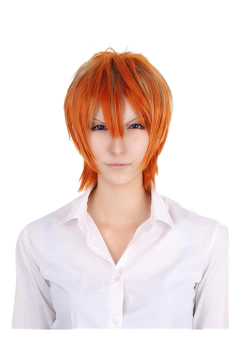 33cm Mixed Color Cosplay Wig of Yowamushi Pedal Shinkai Hayato
