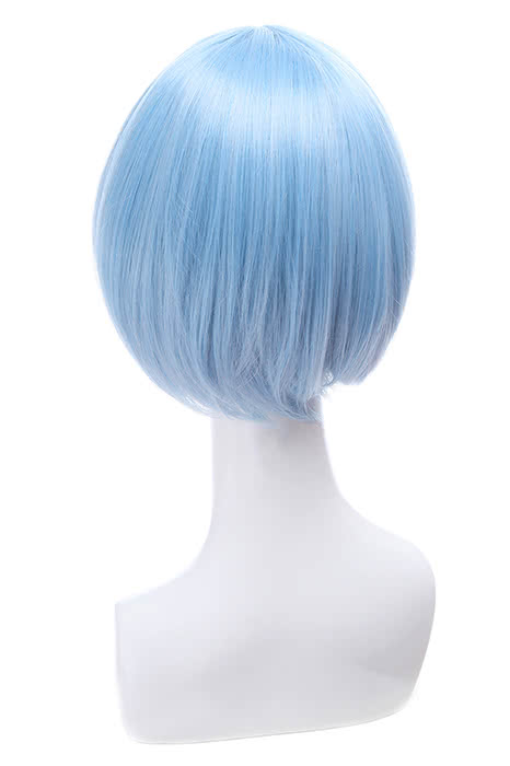 Re:ZERO -Starting Life in Another World Rem Cosplay Wigs Short Ice Blue Hair Wigs ML224A