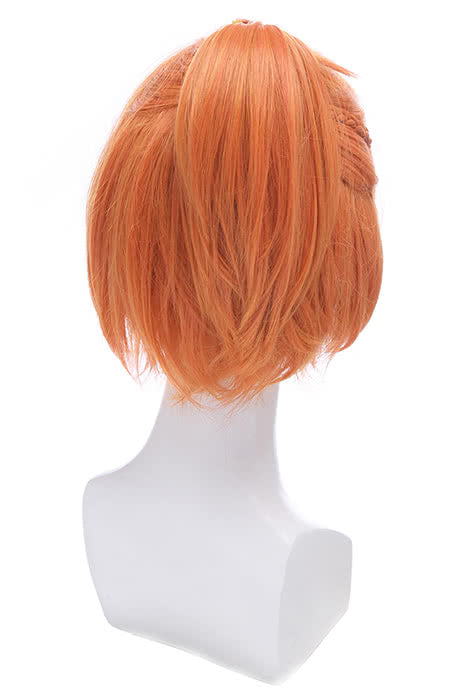 Haduki You Anime Cosplay Wigs Short Orange Wigs ML226