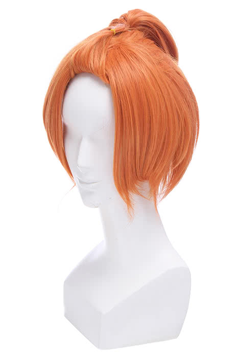 Haduki You Anime Cosplay Wigs Short Orange Wigs ML226