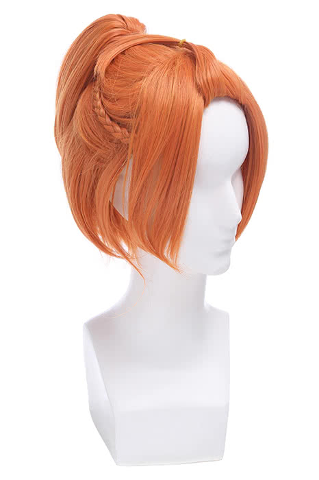 Haduki You Anime Cosplay Wigs Short Orange Wigs ML226