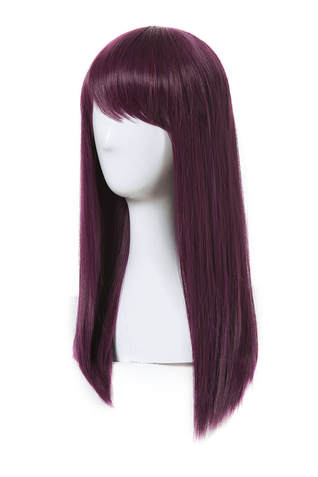 Descendants 2 Mal Cosplay 50cm Purple Color Movie Wigs