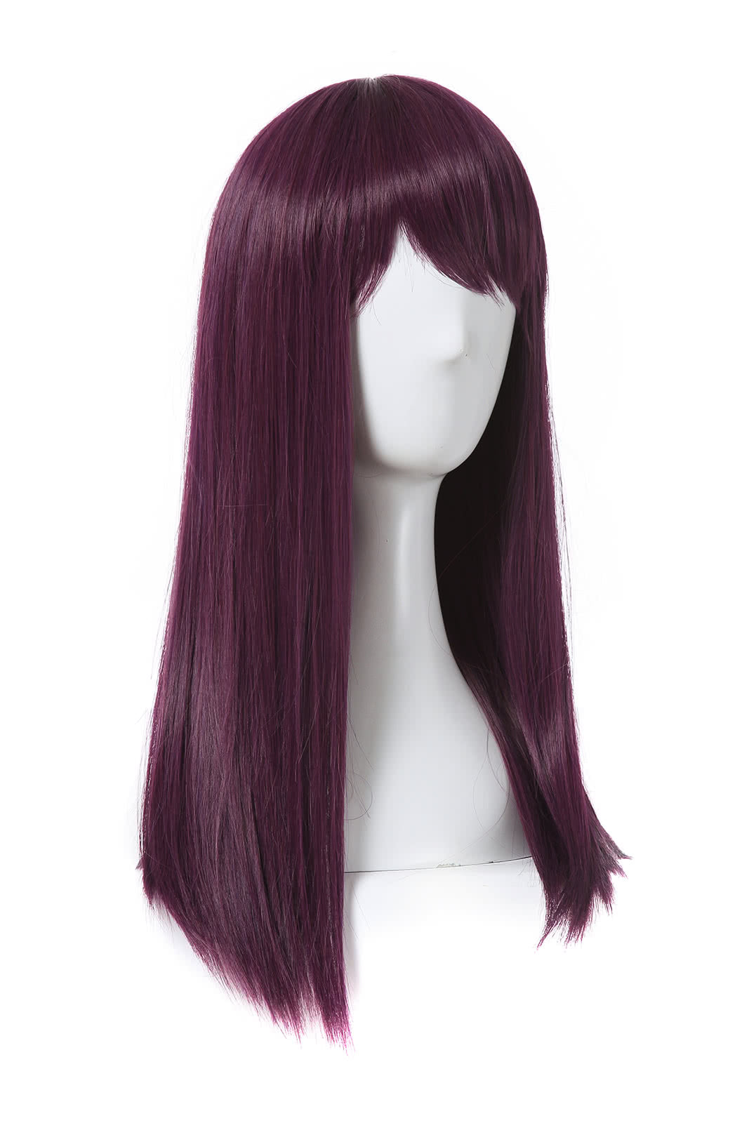 Descendants 2 Mal Cosplay 50cm Purple Color Movie Wigs