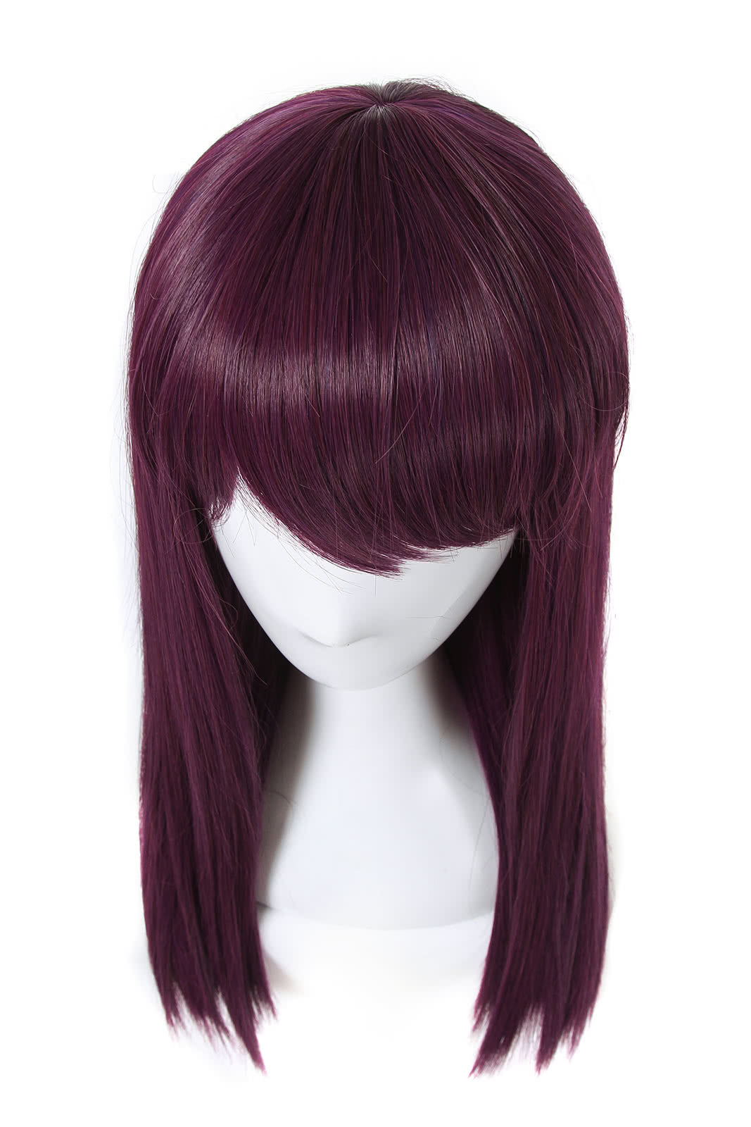 Descendants 2 Mal Cosplay 50cm Purple Color Movie Wigs
