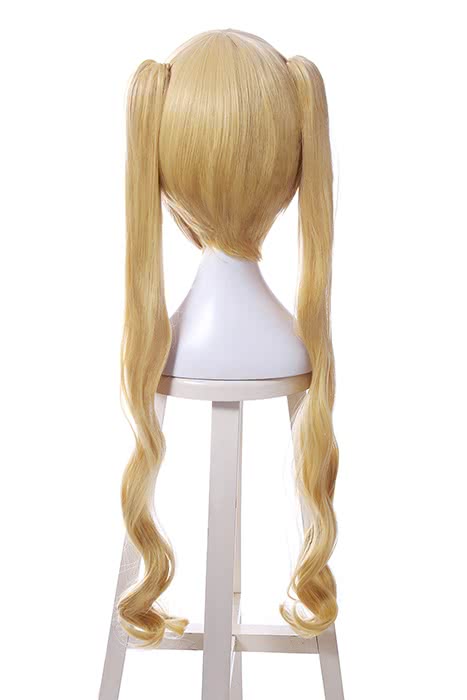 Blend S Kaho Hinata Anime Gold Cosplay Wigs