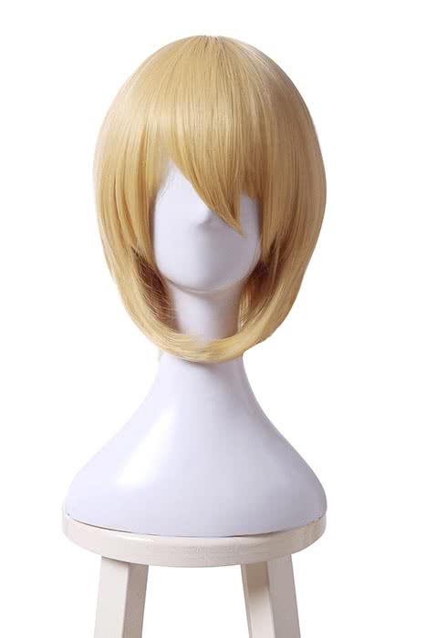 Blend S Kaho Hinata Anime Gold Cosplay Wigs