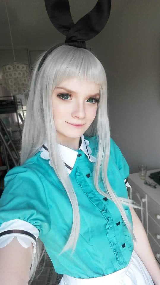 Blend S Hideri Kanzaki Anime Green Cosplay Costumes