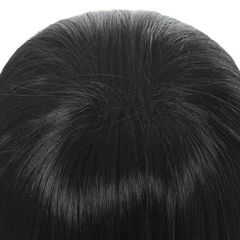 Demon Slayer Iguro Obanai Short Black Cosplay Wigs