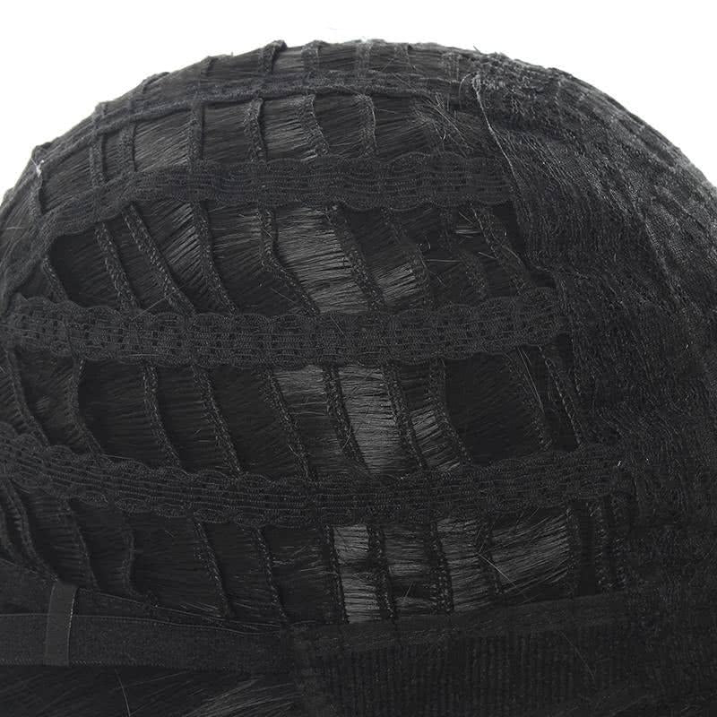 Demon Slayer Iguro Obanai Short Black Cosplay Wigs