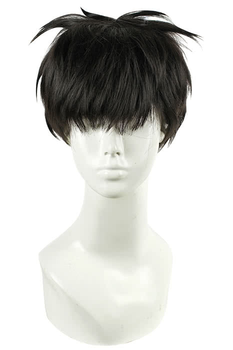 25cm Short Gekkan Shoujo Nozaki-kun Nozaki Umetarou Black Wig