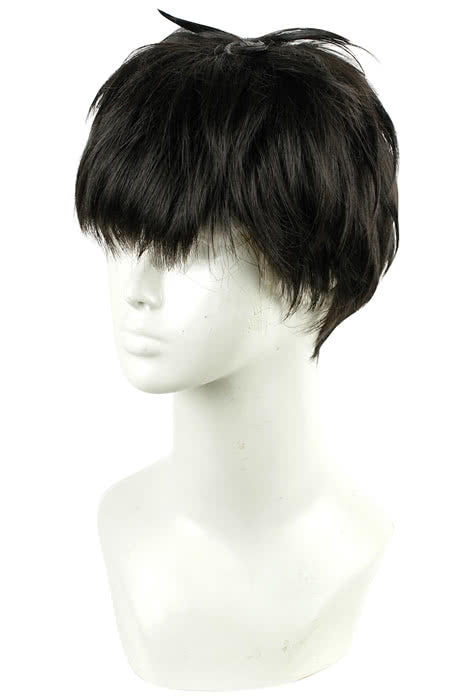 25cm Short Gekkan Shoujo Nozaki-kun Nozaki Umetarou Black Wig