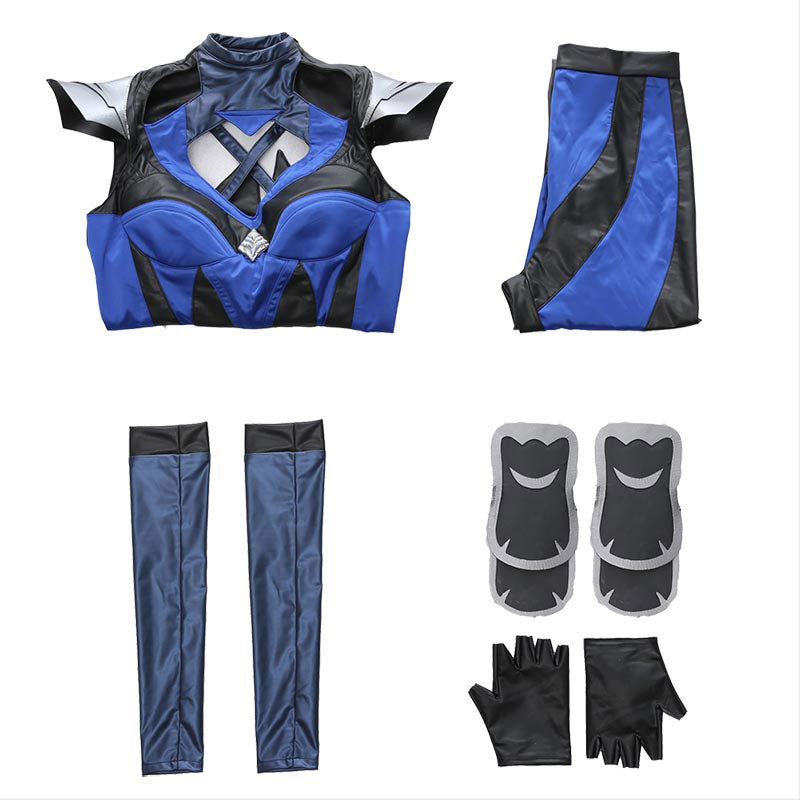 Mortal Kombat Kitana Cosplay Costume