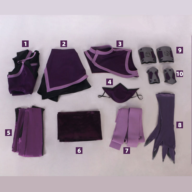 Mortal Kombat Mileena Cosplay Costume