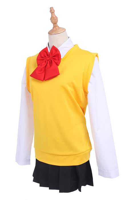 Movie Your Name Mitsuha Miyamizu Long Sleeves Cosplay Costumes